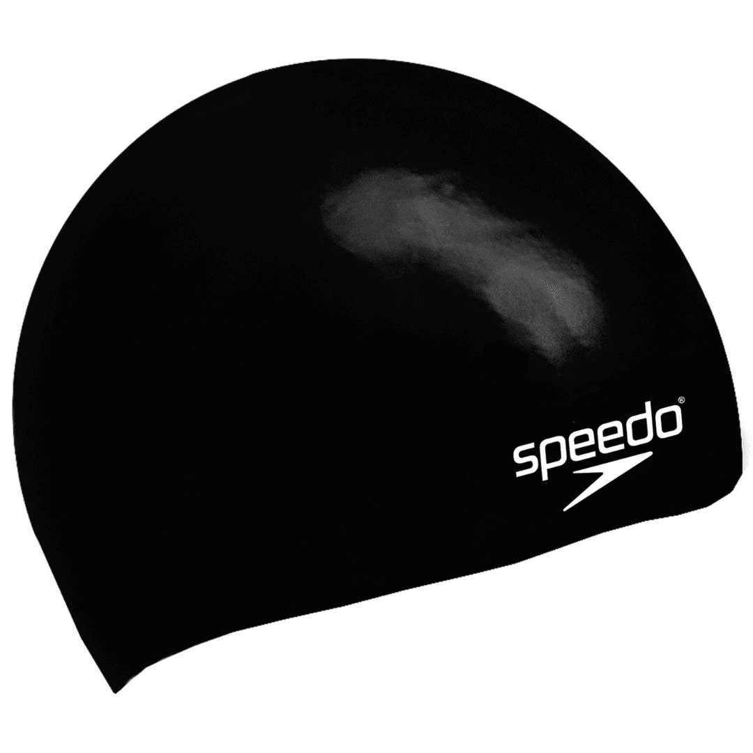 Speedo Kinder Badekappe Moulded Silicone Schwarz