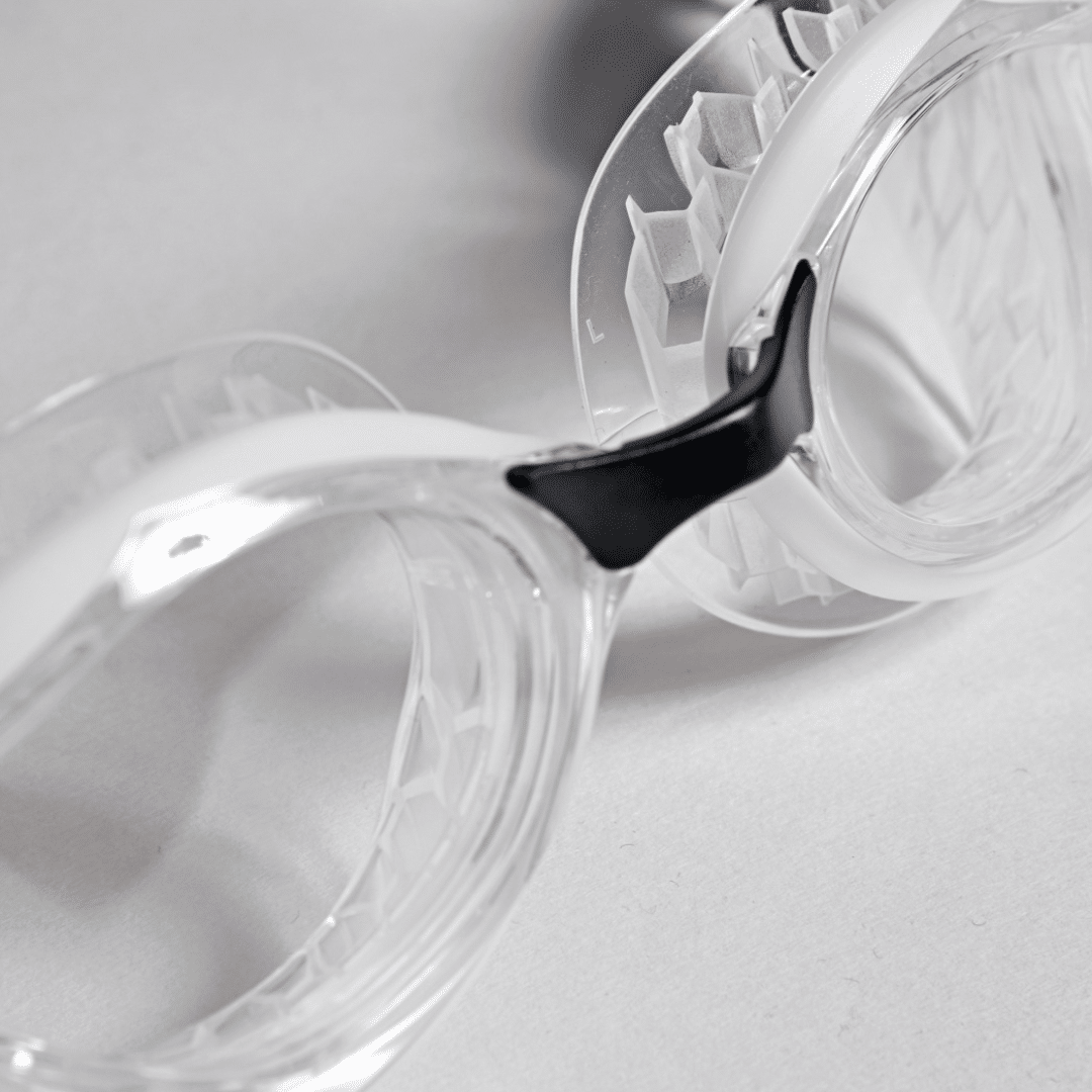 Arena Schwimmbrille Air-Bold Swipe Schwarz/Weiß