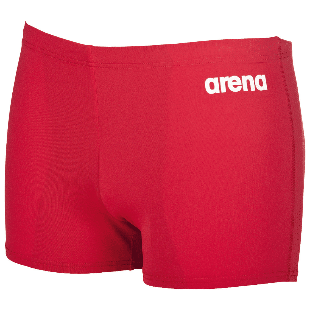 Arena M Solid Short Red/White