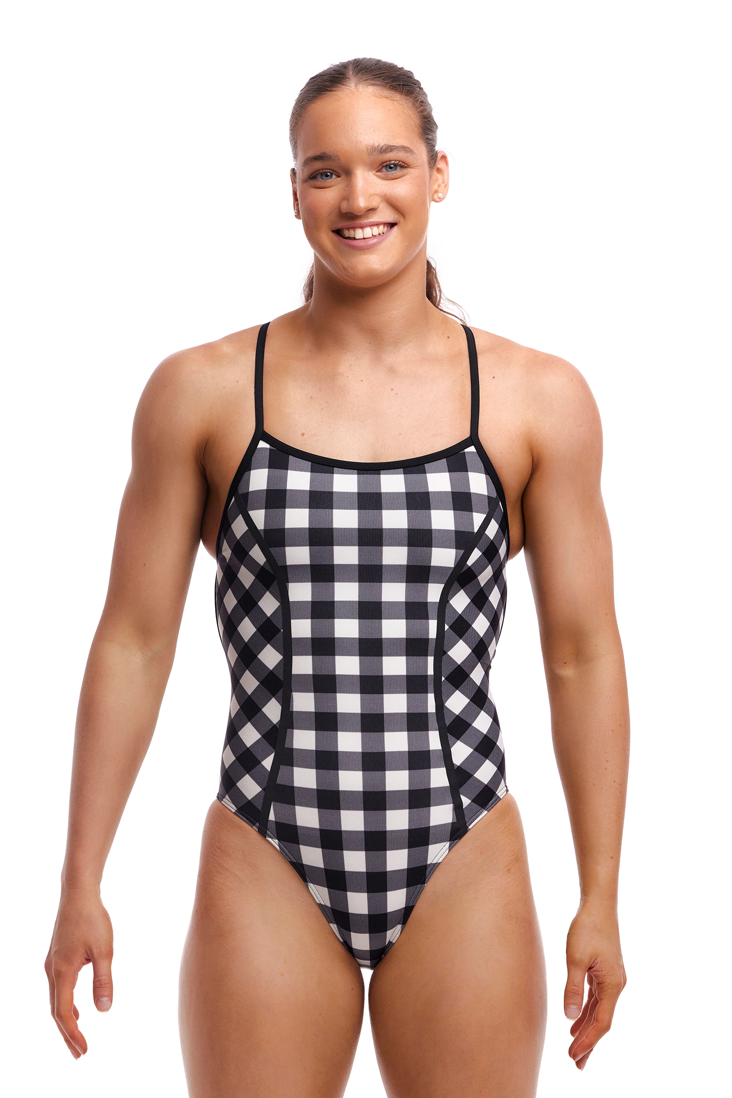Funkita Badeanzug Bond Girl Check Deck