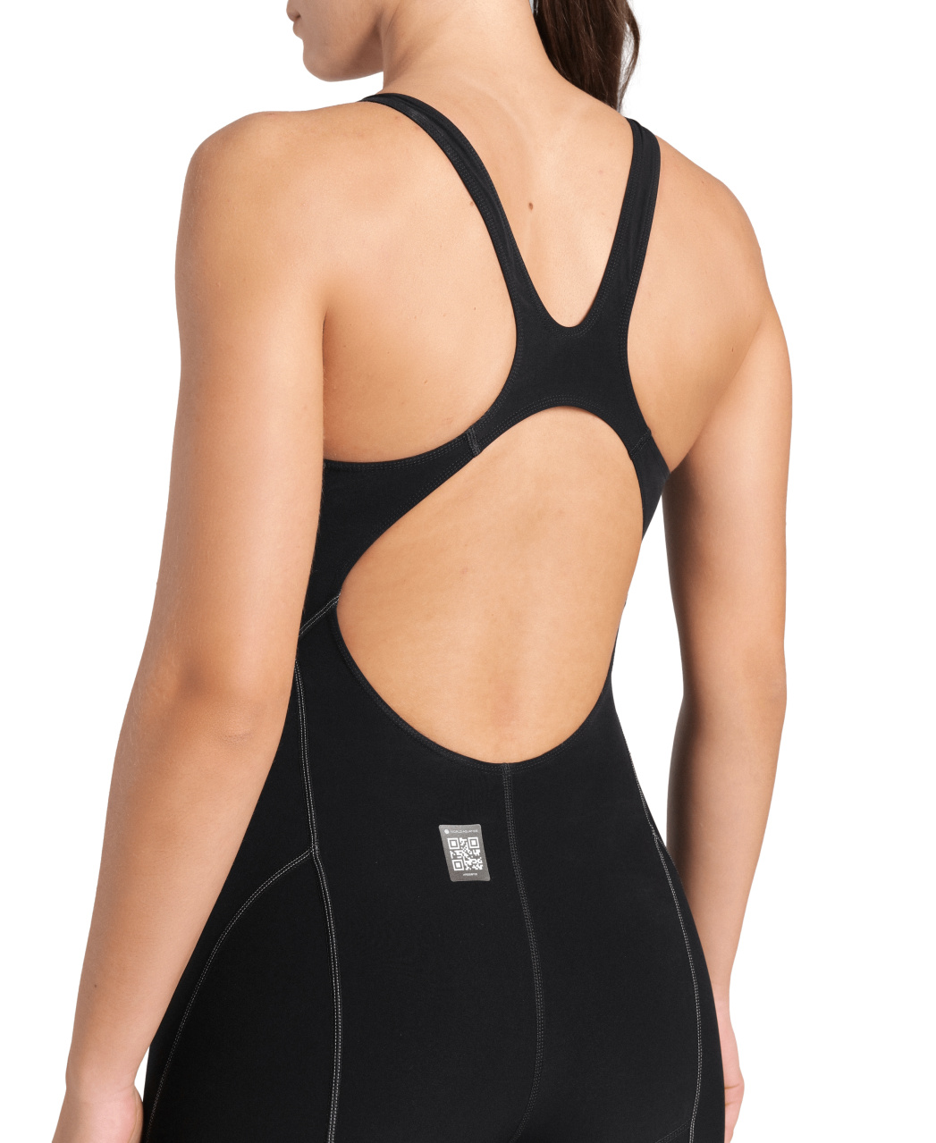 Arena Wettkampf-Badeanzug Powerskin Impulso Open Back Schwarz