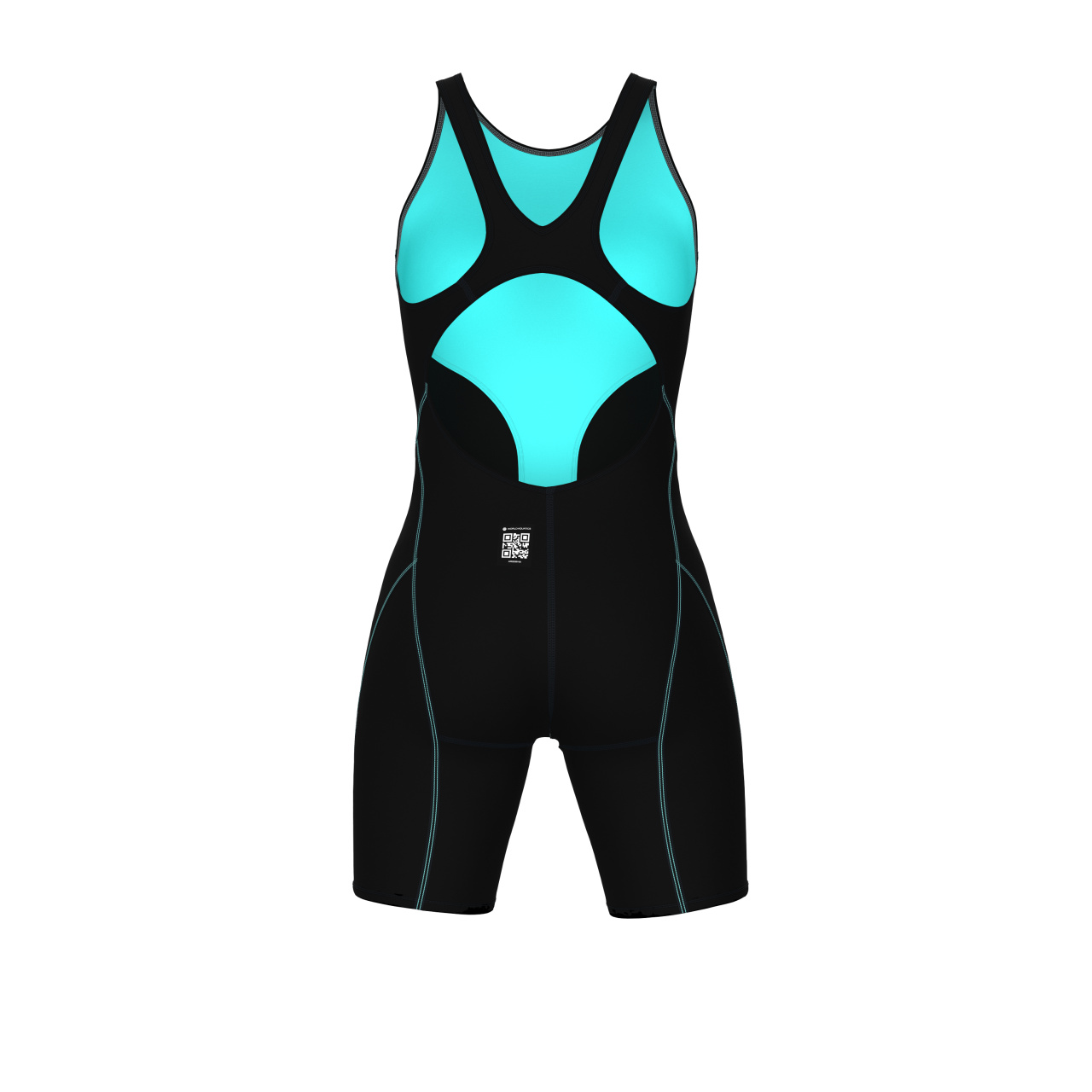 Arena Wettkampf-Badeanzug Powerskin Impulso Open Back Schwarz