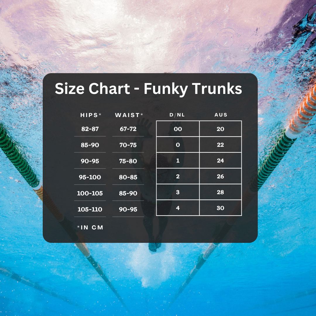 Funky Trunks Wettkampf-Jammer Apex Viper Tidal Blast
