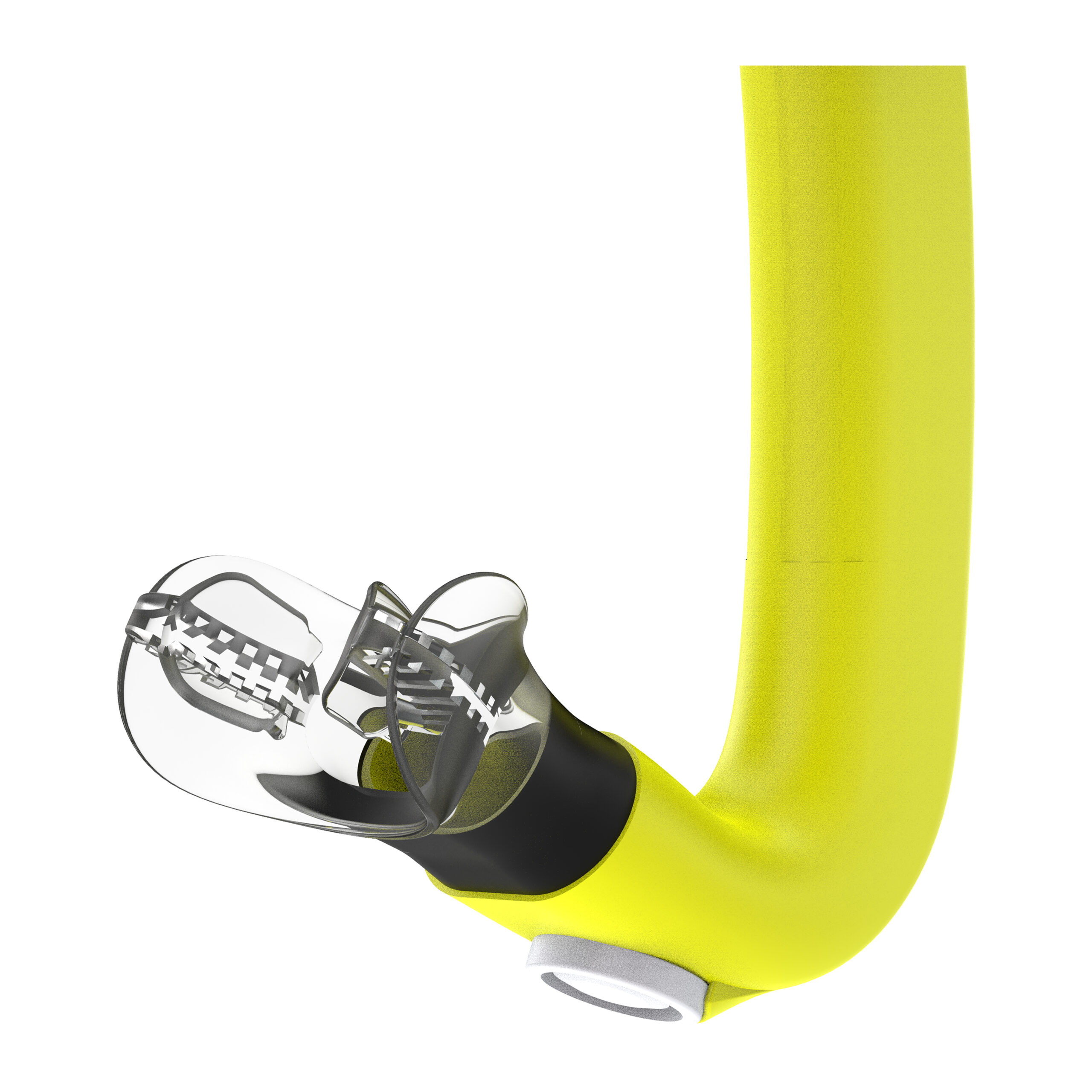 Speedo Junior Schnorchel Bullet Head Gelb