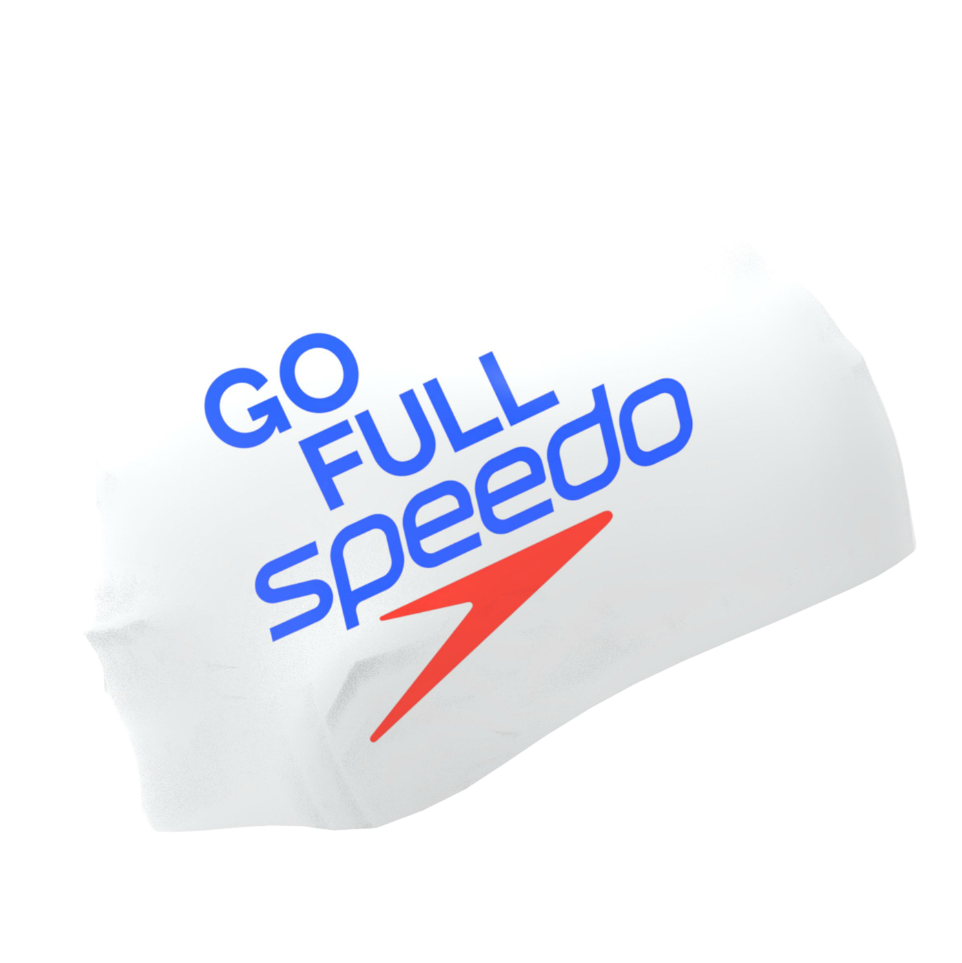Speedo Badmuts Slogan Wit