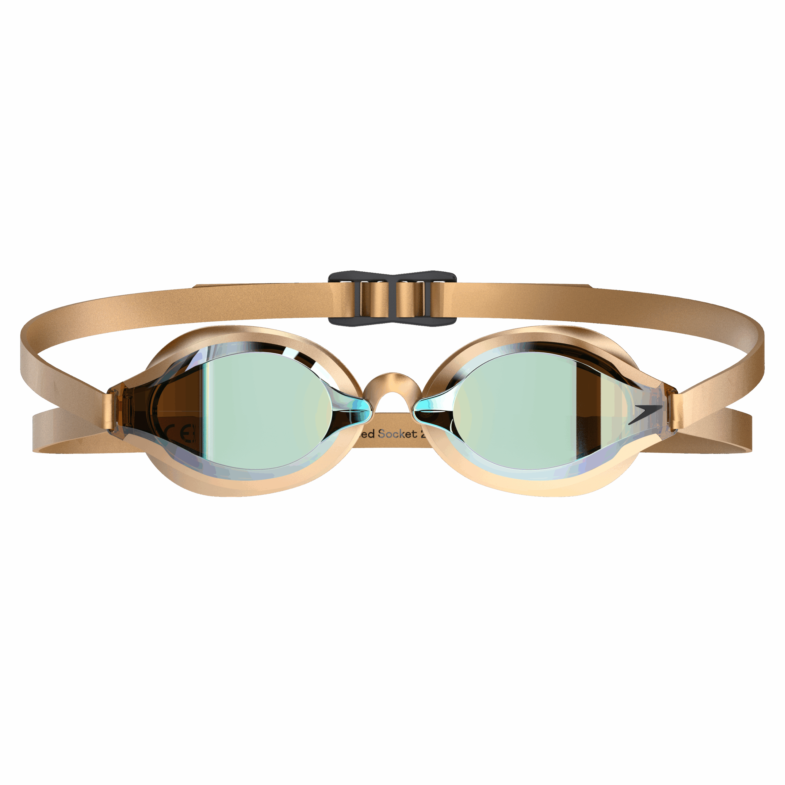 Speedo Zwembril Fastskin Speedsocket 2 Mirror Goud