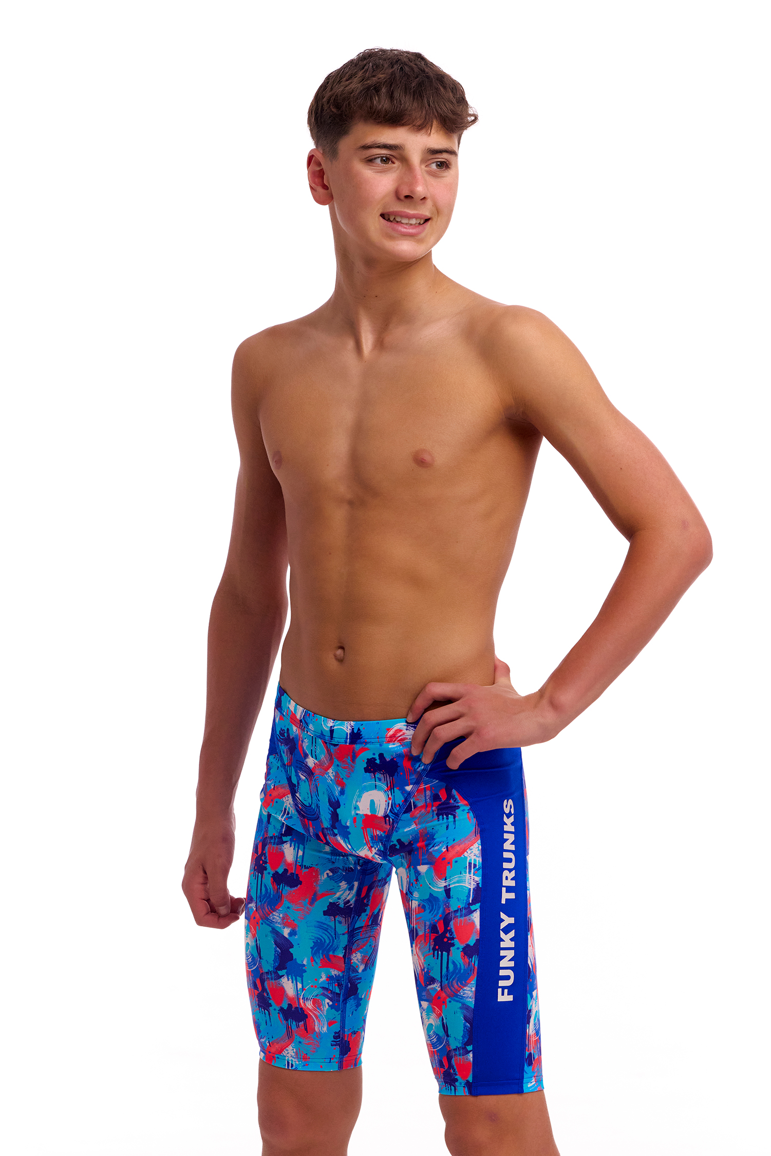 Funky Trunks Jungen Schwimmjammer Messy Messy Messy