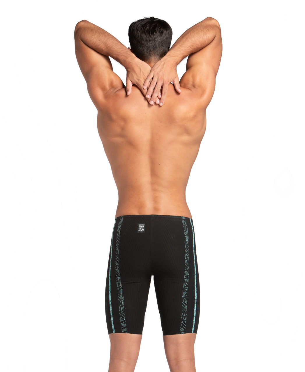Arena Wettkampfbadehose Powerskin Primo Schwarz/Blaugrün